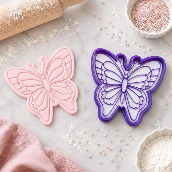 Формичка и ембосер пеперуда — детайлна, бейби парти